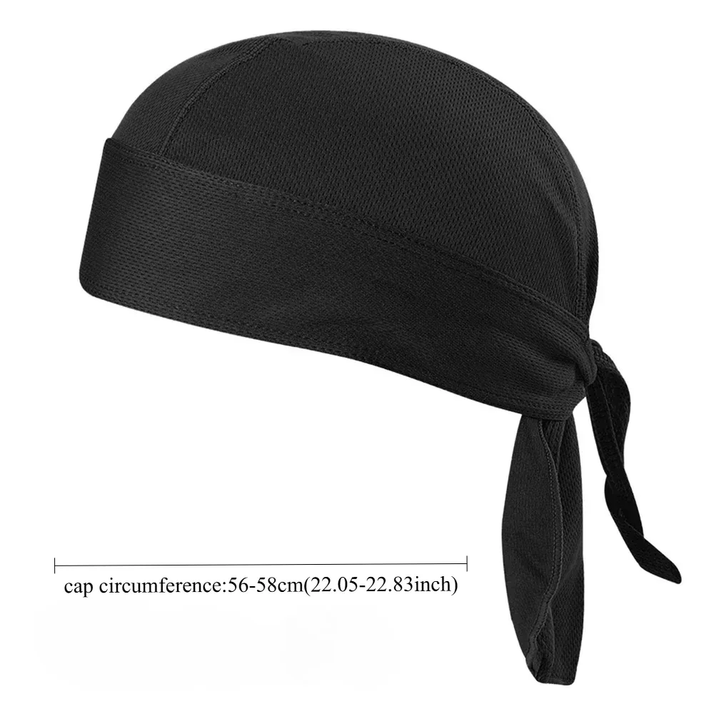Bicycle Sweat-wicking Cap Beanie Cap Cycling Headscarf Headband Quick-dry Pirate Hat  for Outdoor Cycling Motorcycling image 3