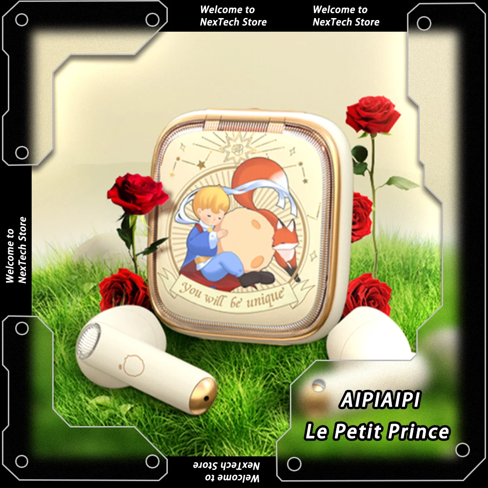 

AIPIAIPI Le Petit Prince Wireless Bluetooth Earphones Portable Noise Reduction Headset Hifi Sound Stereo Custom Women Gifts
