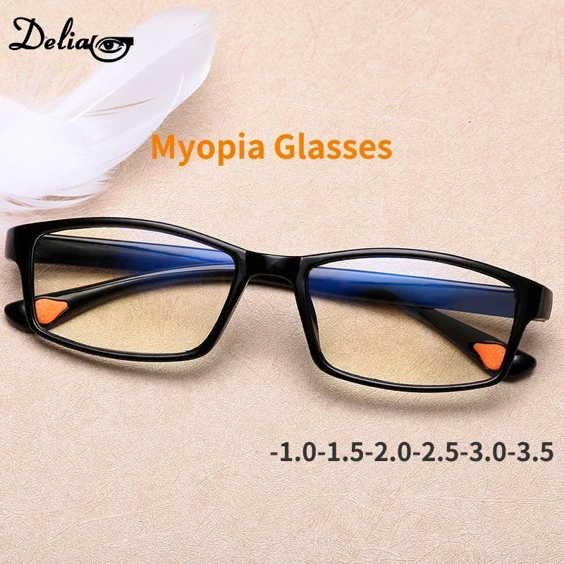 Myopia Glasses Man Woman Prescription Myopia Glasses TR90 Optics Short Vision Glasses Myopia 0 -1.0 To -3.5