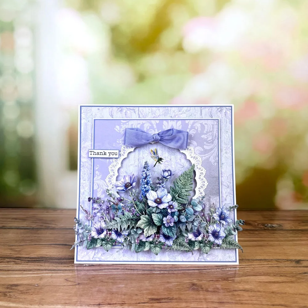Fern & Fancy Positively Posy Cutting Dies Scrapbook Diary Decoration Stencil Embossing Template DIY Greeting Card Handmade 2026