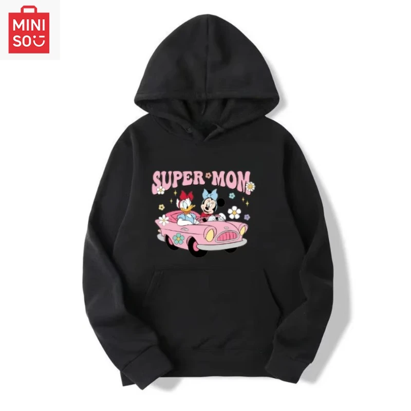 

Disney Christmas Limited High-quality Autumn and Winter Men's and Women's New Casual and Comfortable Hooded Sweater Top