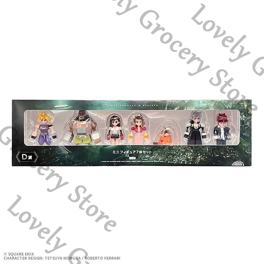 Anime Zack·Fair Tifa Lockhart Genesis·Rhapsodos Sephiroth Cloud Strife Cosplay figuras en miniatura modelo Kits de modelismo regalo