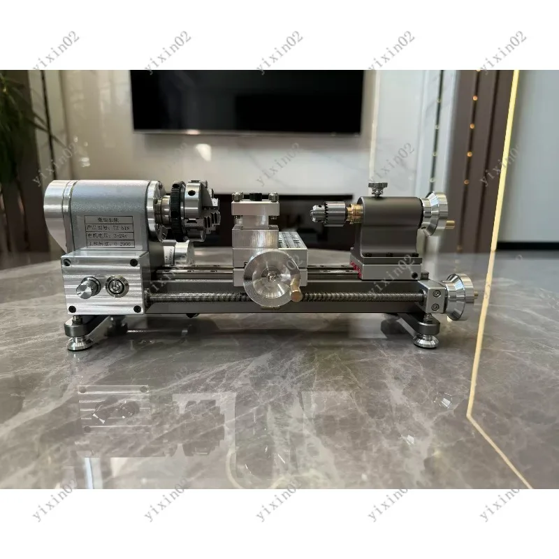 

Multi-Function Mini Lathe Micro Watch Lathe Bead Machine DIY Tool for Wood Metal