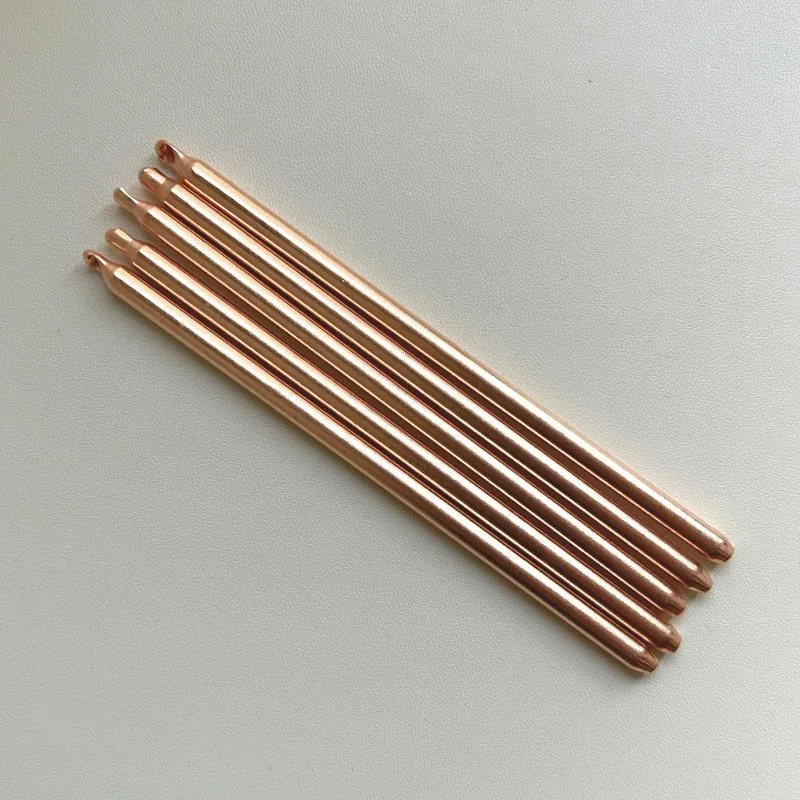 Factory Wholesale Custom Full Copper Heatpipe Tube Tubing Flat Heat Pipe Ultra-thin Heat Pipe For Sale