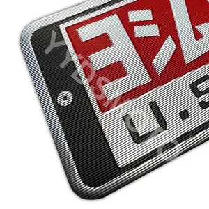 Motosiklet egzoz boruları çıkartması, 3D alüminyum ısıya dayanıklı, susturucu, yama, Yoshimura, Honda, Yamaha, Suzuki, BMW, 6 Büyük satış etiketi, egzoz-no. 5