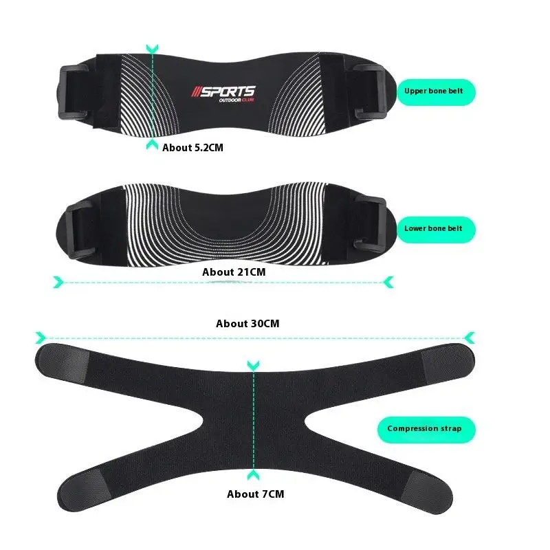 1Pc Patella Kniebrace Verstelbare Orthopedische Compressie Patellapees Ondersteuning Knieband Unisex Voor Oefening Hardlopen Fitness