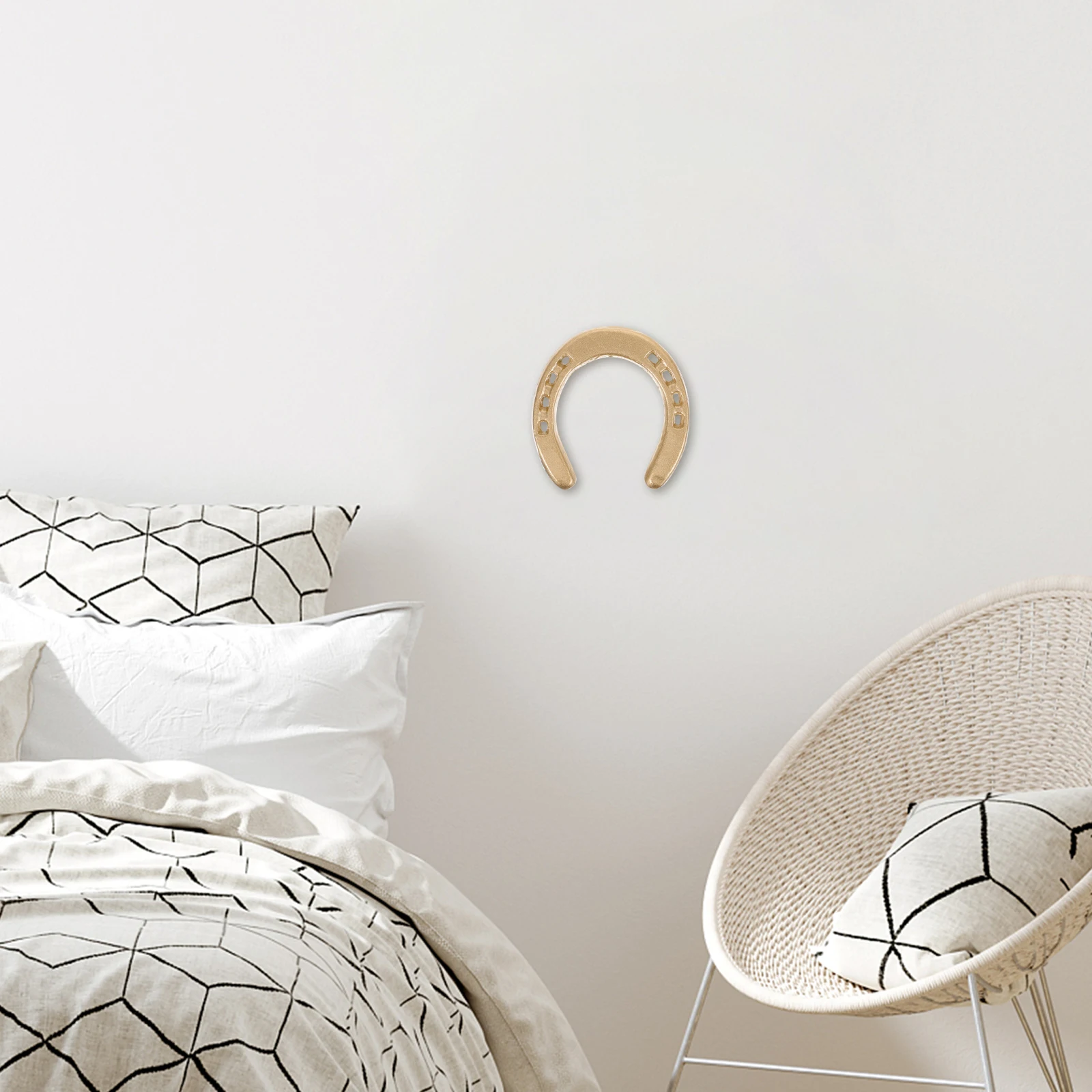 

Horseshoe Wall Hang Small Decor Manual Cast Iron Metal Lucky Horsehoe Art Miss Horseshoes