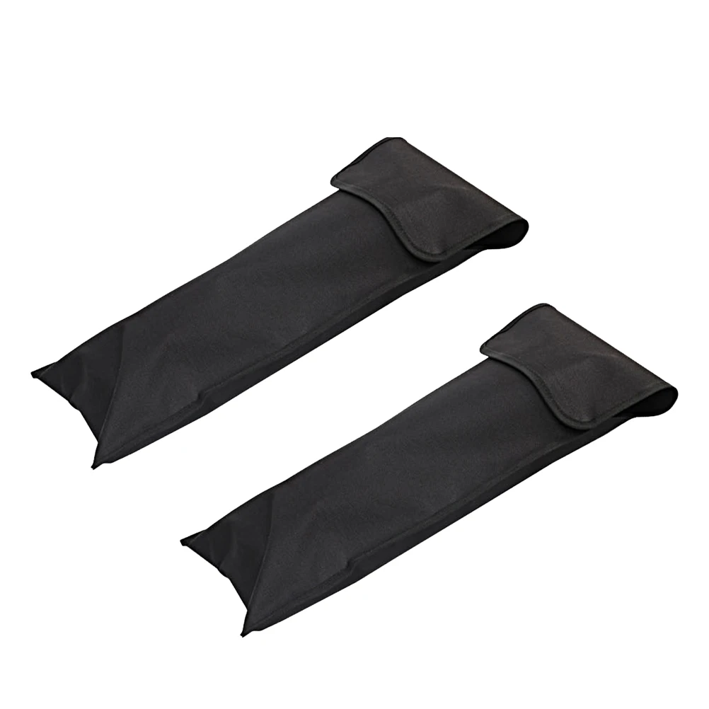 

2PCS Barbecue Tool Bag Large Capacity Oxford Cloth BBQ Tool Storage Grilling Utensil Organizer Portable Handbag Shoulder Bag