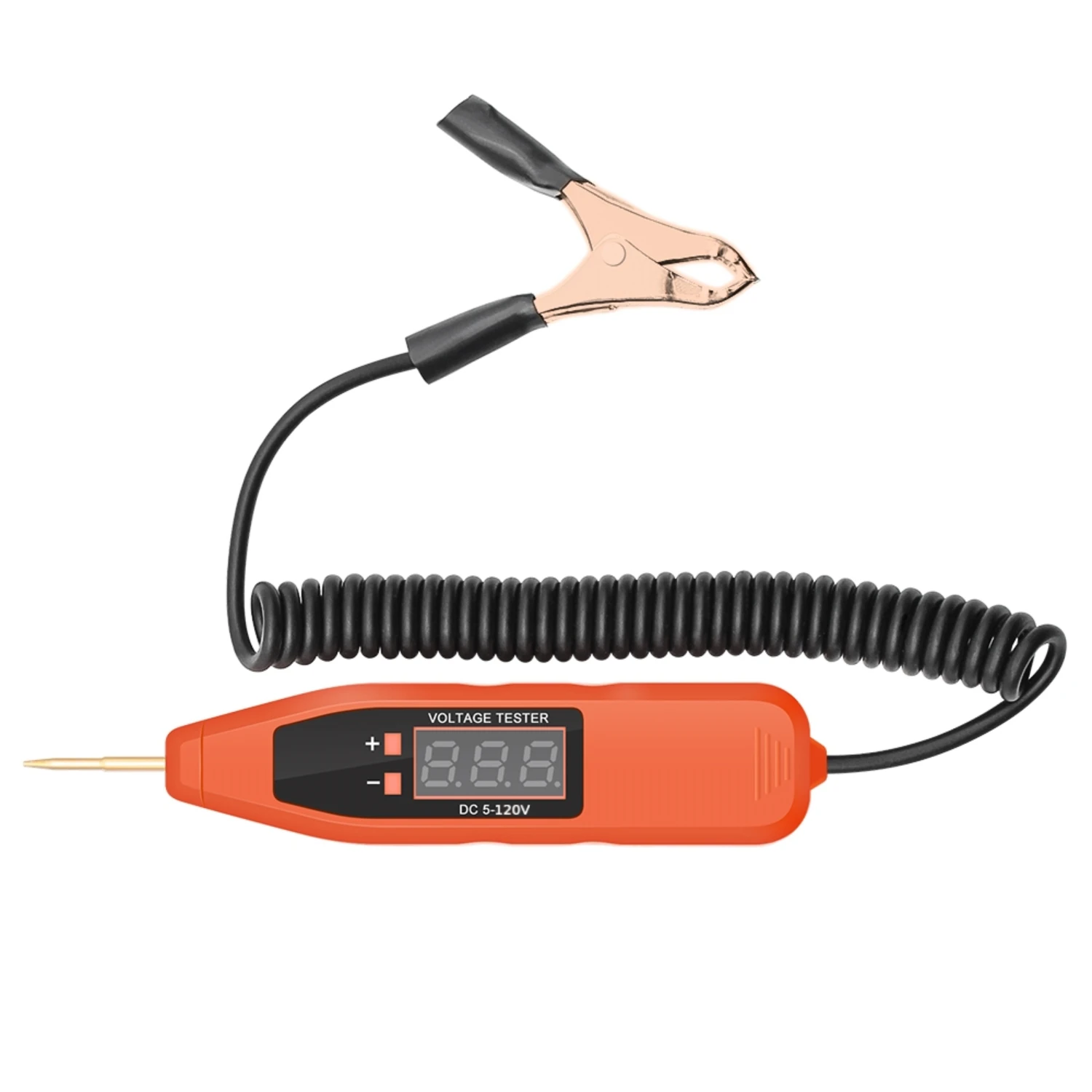 5V 120V Digital Display Automotive Circuit Voltage Pen Positive and Negative Pole Detection Probe Car Electrical Circuit Test