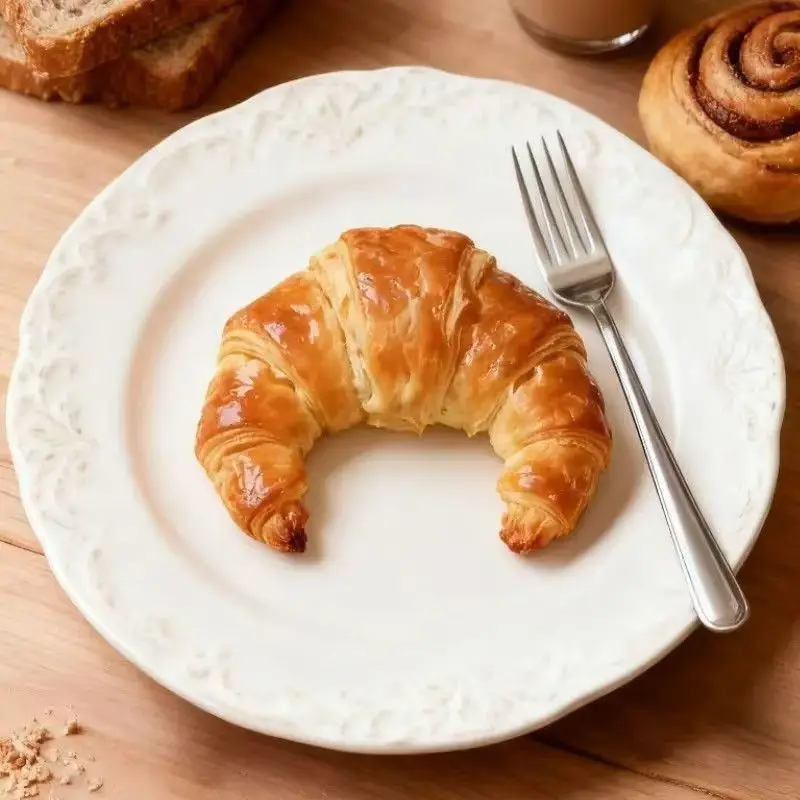Simulation French Croissant Candle Silicone Mold 3D Croissant Candle Molds DIY Handmade Aromatherapy Gypsum Soap Making Mould