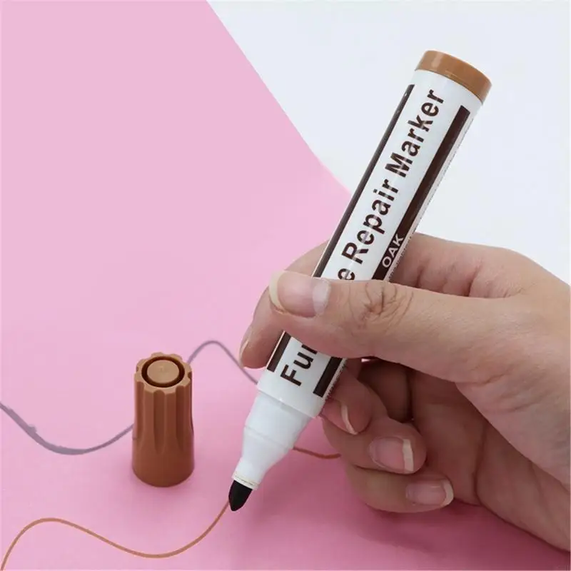 ซ่อมแซมเฟอร์นิเจอร์ปากกาไม้สำหรับพื้นไม้, โต๊ะ, โต๊ะ, คราบ, รอยขีดข่วน