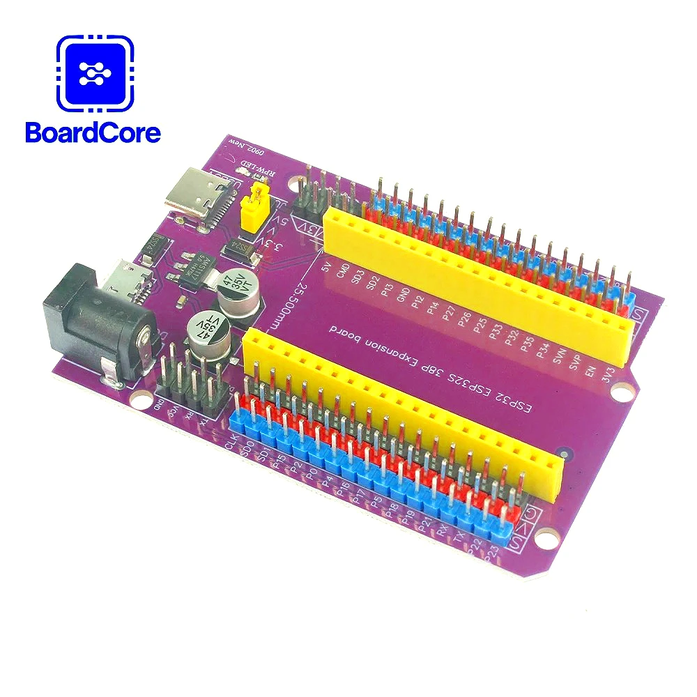 30Pin 38Pin لوح تمديد للوحة تطوير ESP32 إنترنت الأشياء واي فاي BT وحدة ثنائي النواة وحدة المعالجة المركزية انخفاض استهلاك الطاقة #2