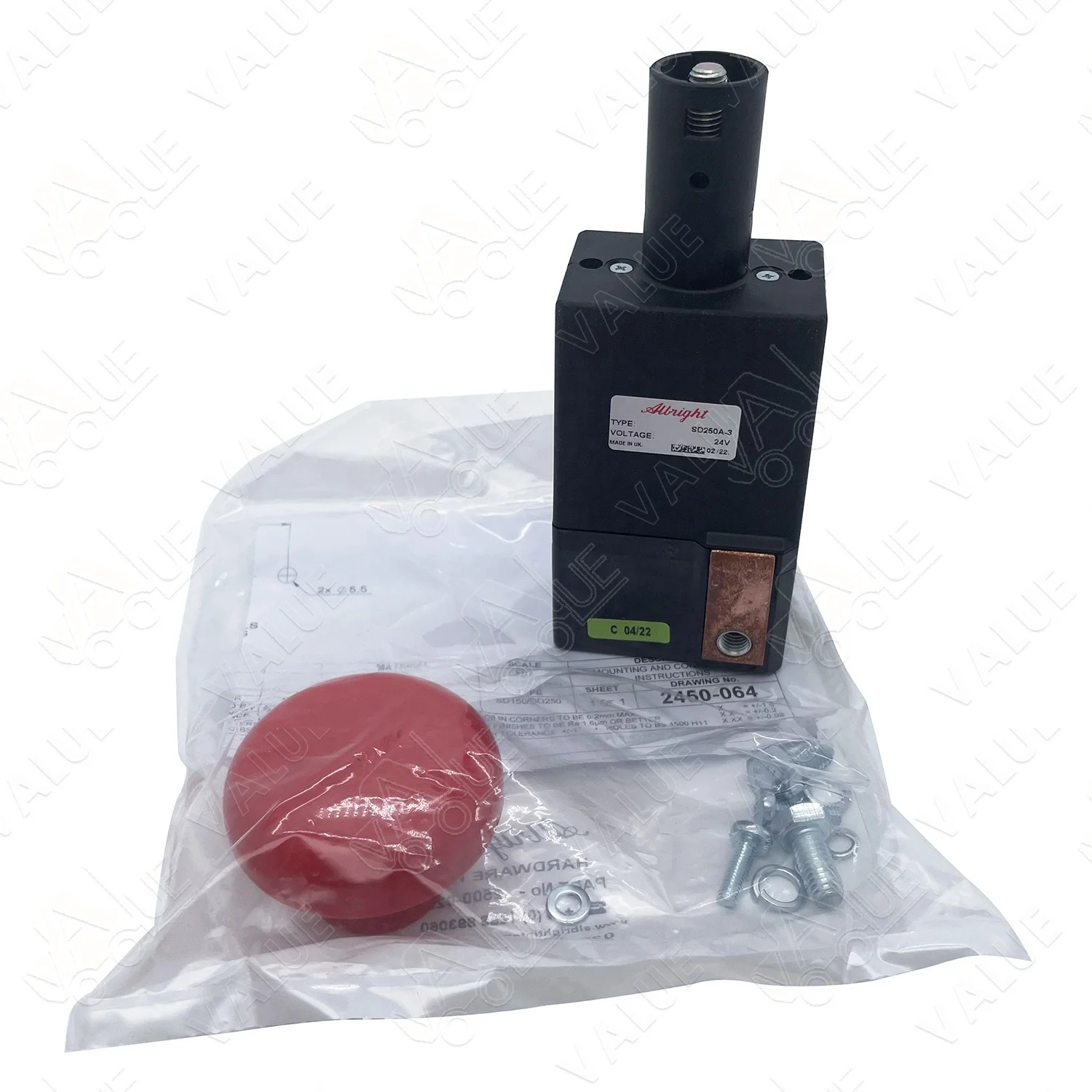 

580017035 Yale Forklift Original Parts Emergency Stop Switch