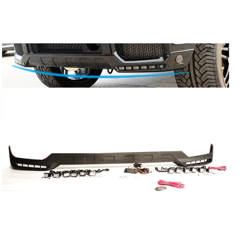 

Automobiles Exterior Car PP Material Parts Anterior Front Chin Bumper Lip for G Class W463 Front Bumper Body Kits