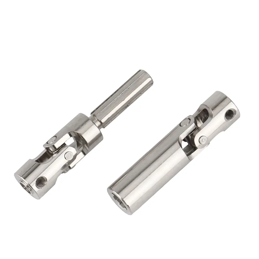 1 pz RC albero di trasmissione per auto adatto per SCX10 AXIAL 1/10 1/12 1/16 accessori per parti dell\'albero di trasmissione universale telescopico