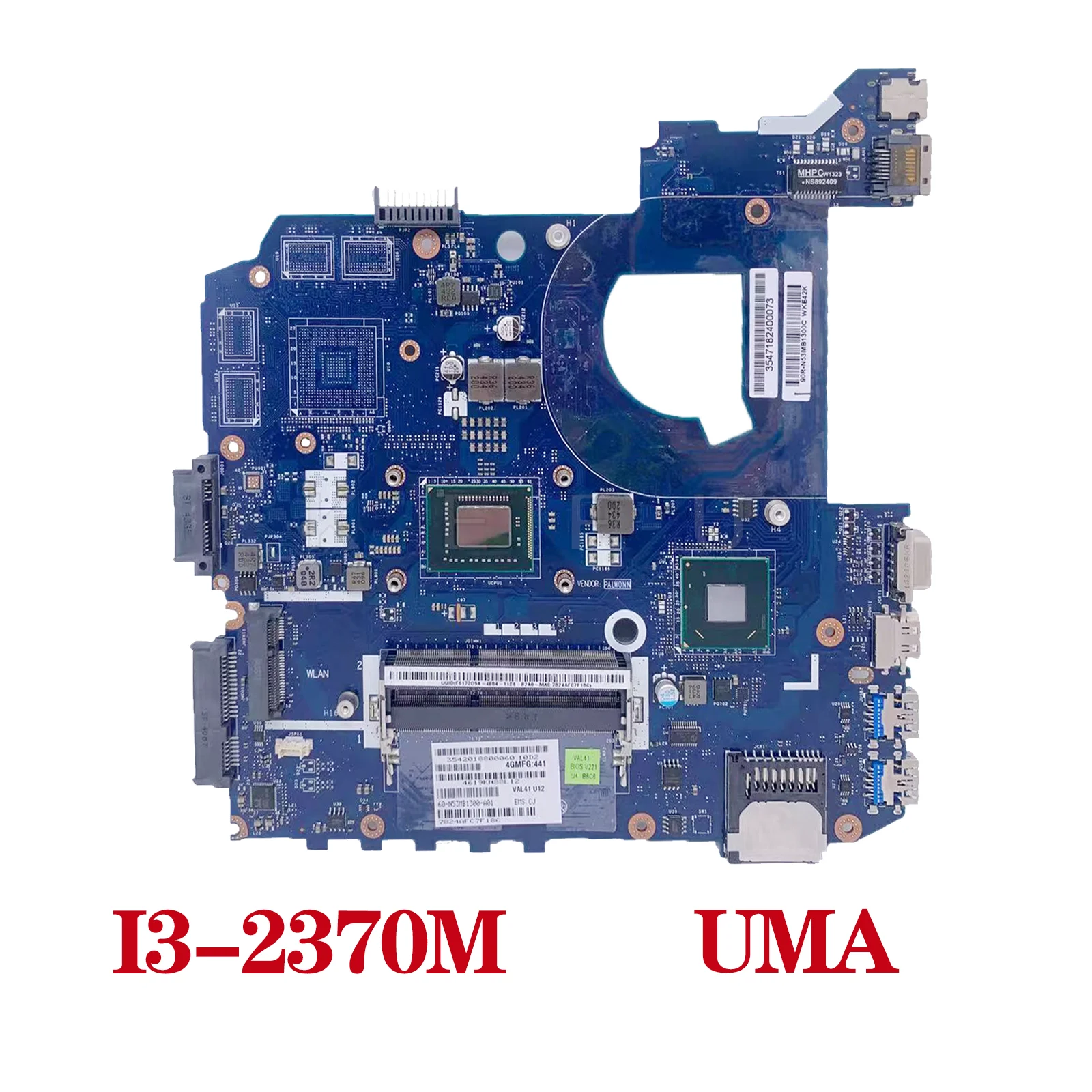 Imagem -05 - Placa-mãe do Portátil para Asus La8221p La9224p La-8226p para K45vd A85v A45v K45vj K45vs K45vm K45a Gt610m Gt630m Gt635m