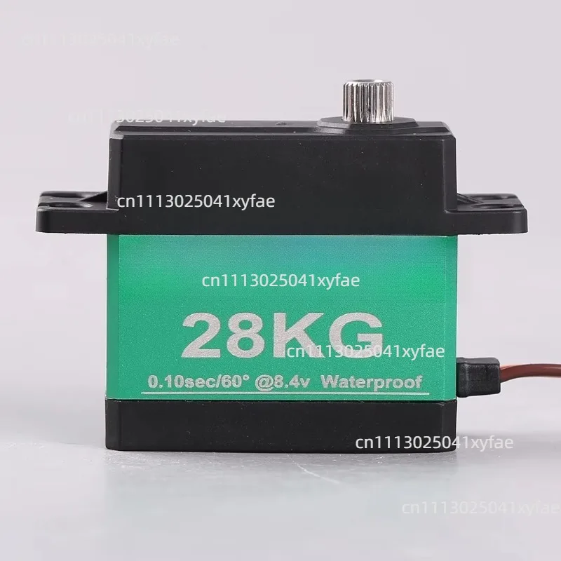 8832MG-D 28kg Digital Metal Gear Servo, Stainless Steel Gear Aircraft & Vehicle Fixed Wing Model Part