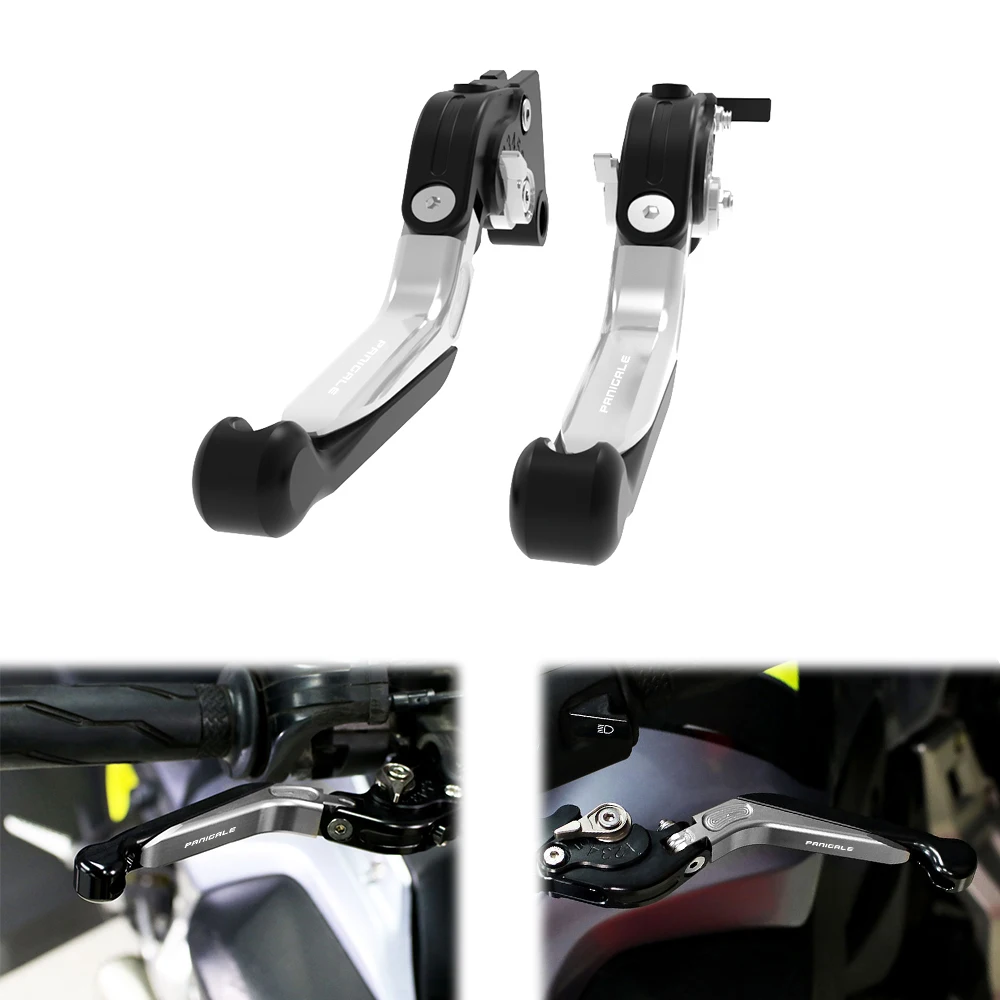 For Ducati Panigale Superleggera V4 2020-2021 V4/S/R 2018-2023 Motorcycle Brake Clutch Levers Adjustable Foldable Extendable