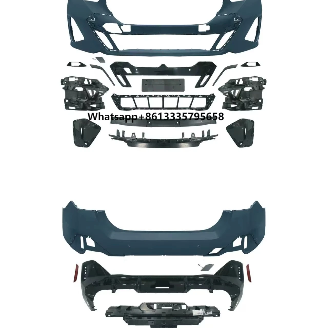 

New Design G60 G68 Upgrade to 2024+ MT MTech Sport Design Bodykit Car Bumper Side Skirt Grill for 5 Series MT Full Body Kits