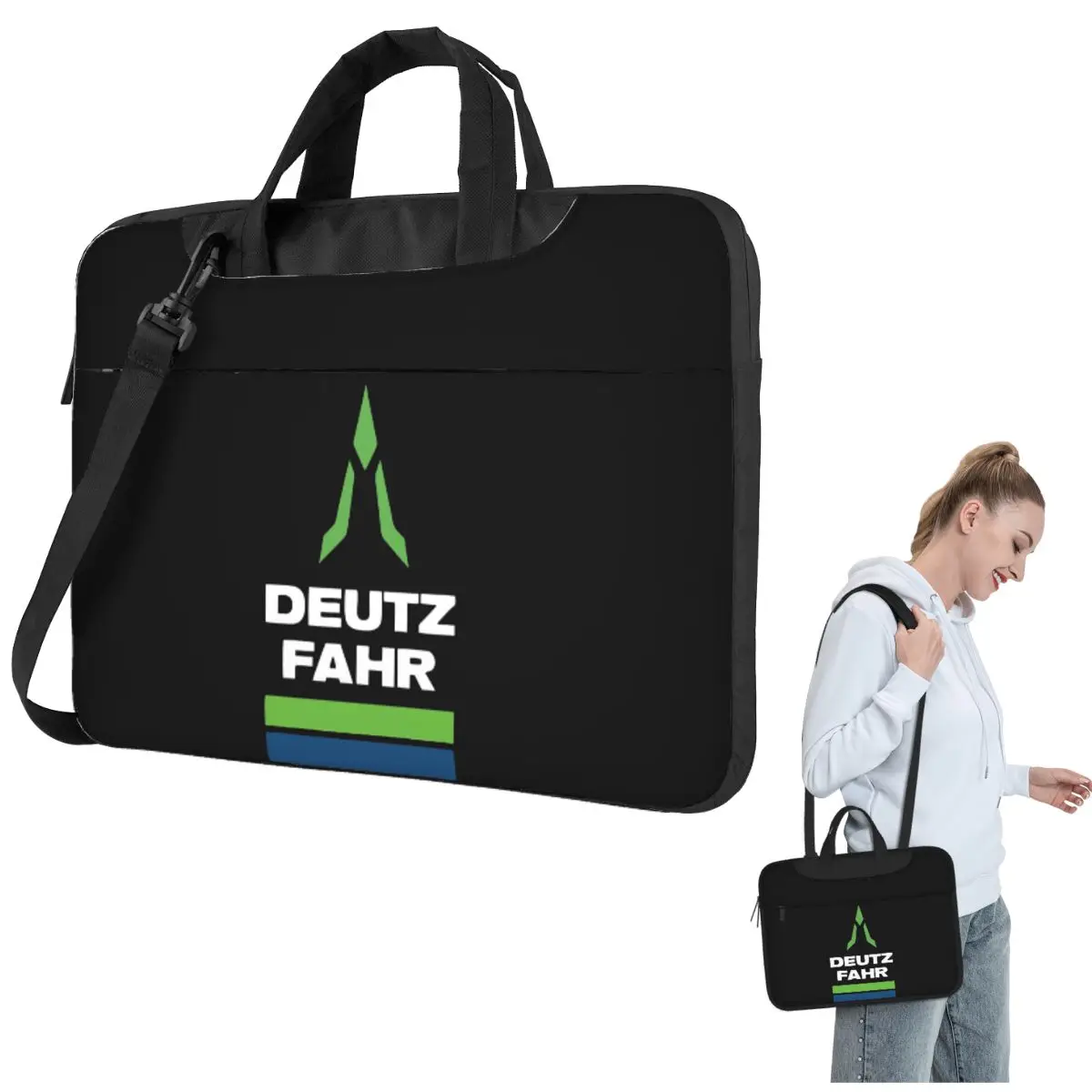 

Deutz Fahr Logo Товары Essential Crossbody Сумка для ноутбука Чехол Сумка для компьютера Устойчивая защитная сумка для ноутбука для Macbook Pro