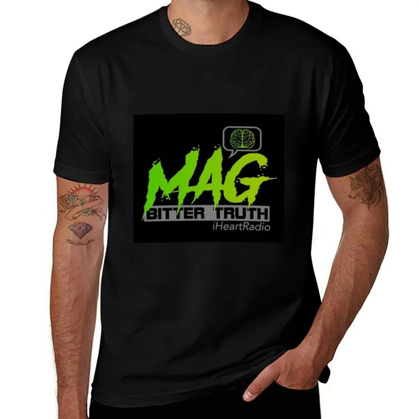 

MAG BITTER TRUTH iHeart Radio T-Shirt essential t shirt t shirts for man cotton t shirt personalised T-Shirt