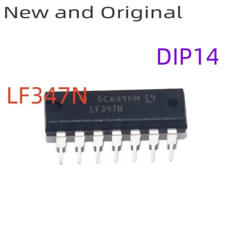 

LF347N DIP14 JFET-INPUT QUAD OPERATIONAL AMPLIFIERS