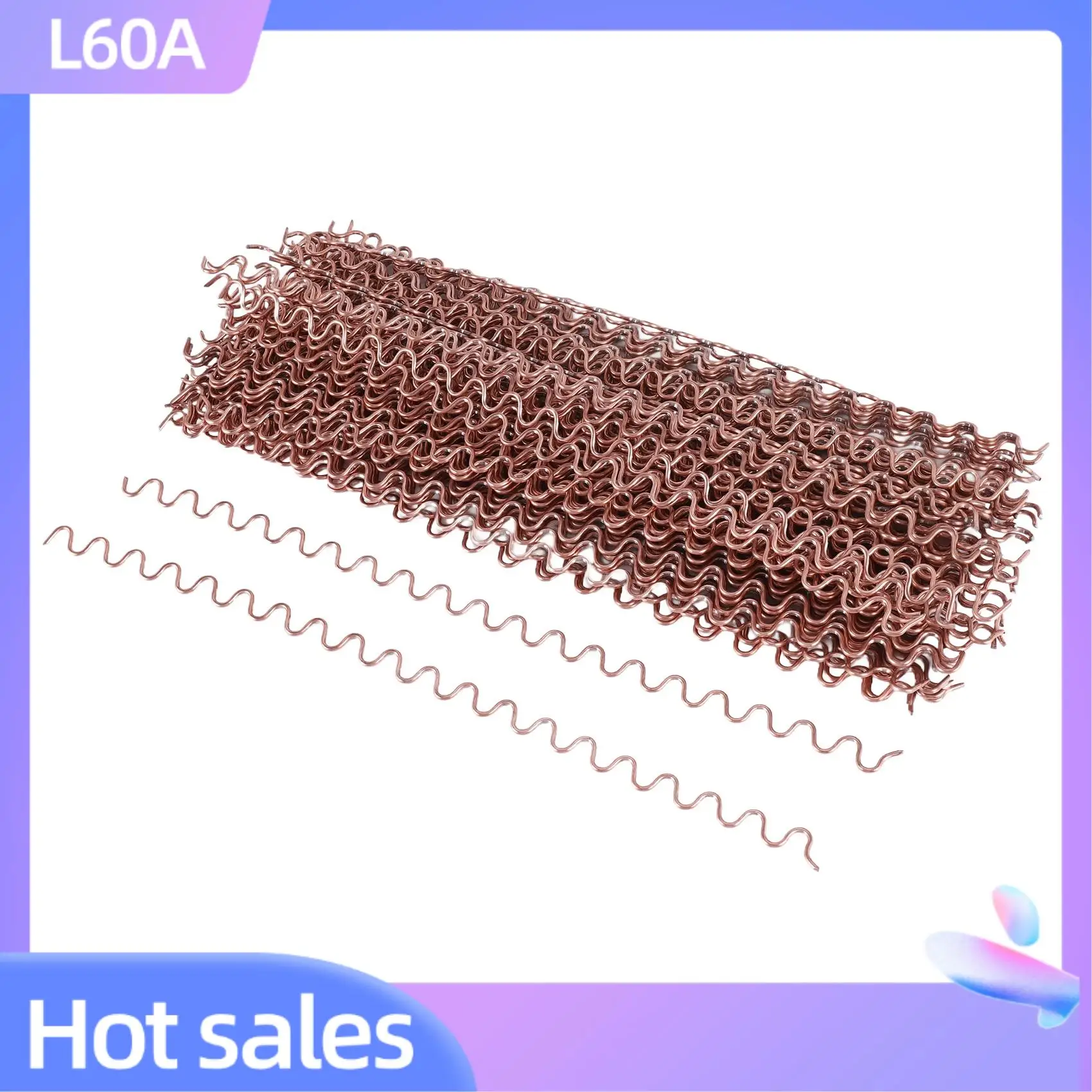 

L60A 100Pcs Dent Pulling Wave 320Mm Long 2Mm Diameter Car Repair Dent Puller Spot Welding Panel Pulling Wires