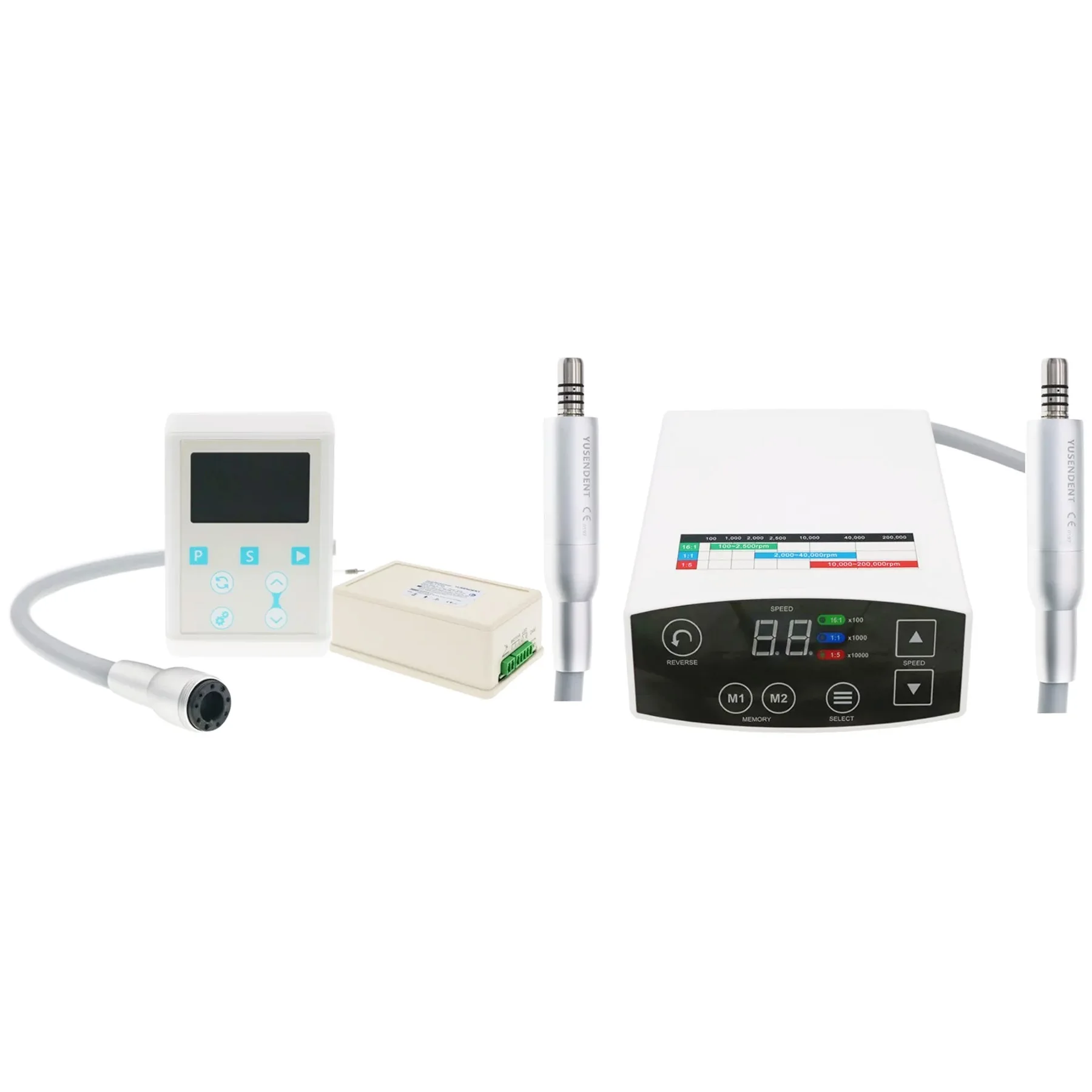 

COXO Dental C-PUMA B2/M4 INT+ Electric Motors LED Brushless Handpiece Micromotor Autoclaved