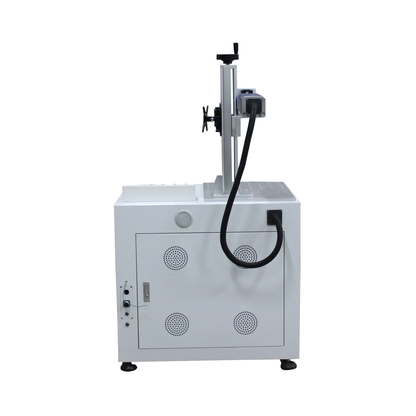 20w 30w 50w Fiber Laser Marking Machine Printing Machine for Metal with Rotary Lazer Logo Engraving Machine