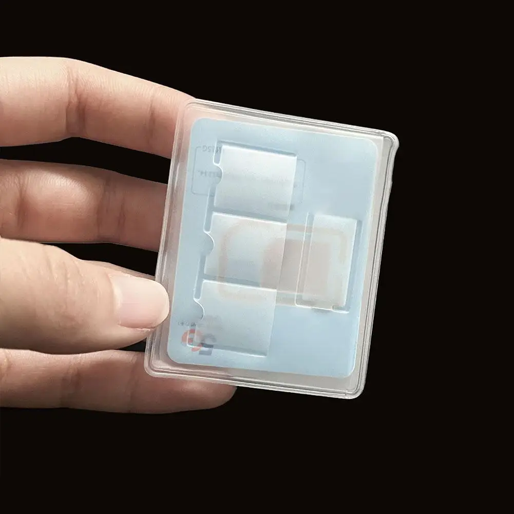 Plastic Card Holder, Stored Value Card Holder, SIM Soft Holder, SIM Card Plastic Rubber Card Holder Card Holder, I8U6