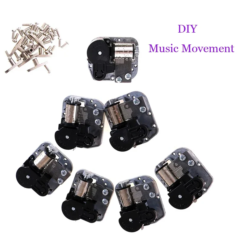 10pcs Wholesale Anime Music Wind Up Movement Fix you Sakura Conan DIY Mechanical Cute Birthday Gifts