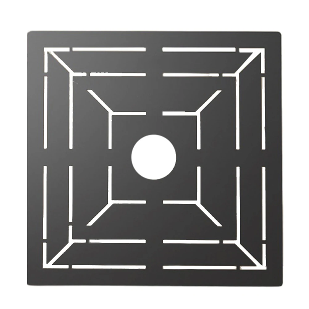 Angle Measuring Tool Floor Drain Ruler DIY Projects 200x200mm 90 Degree Angle Ruler Integrated Design Tool For Tile Patterns