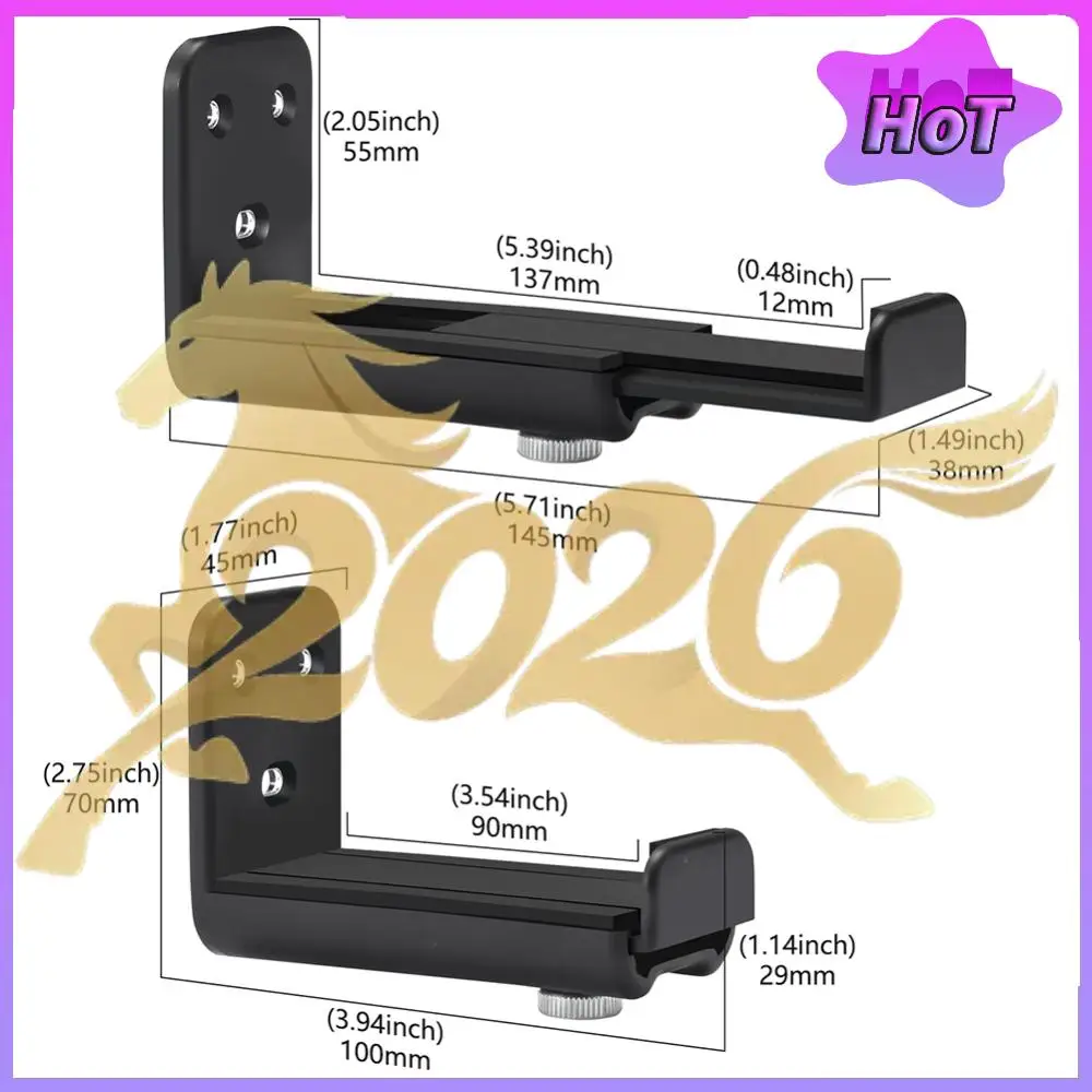 Soporte de Pared para Barra de Sonido, Soporta hasta 20 kg, Soporte de Pared para Altavoz de Barra de Sonido, Soporte de Pared para Barra de Sonido para la Mayoría de las Barras de Sonido