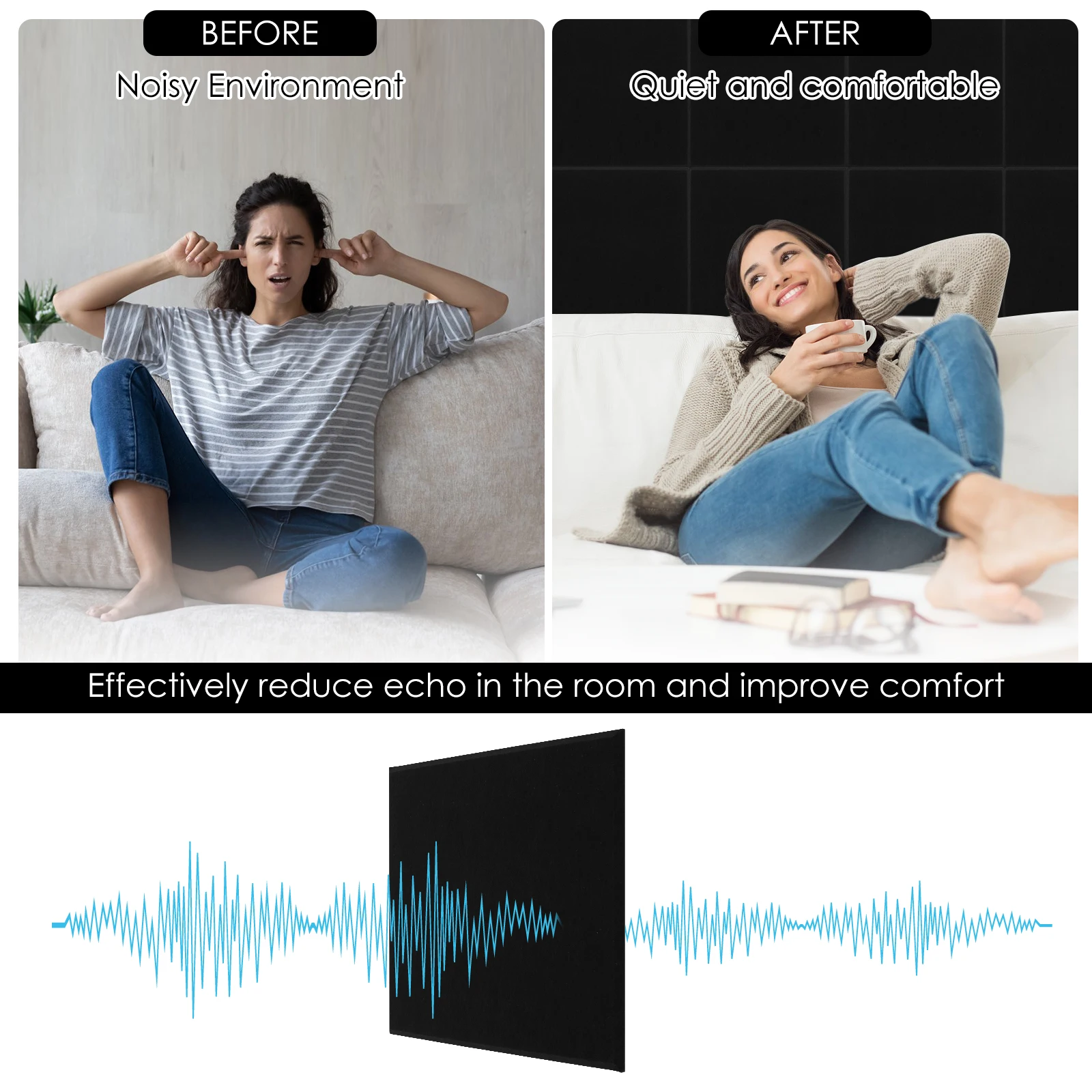 بلاط حائط من اللباد المضاد للانزلاق مع لوحة دبوس ، ملصق لاصق ، لوحة إعلانات المكتب ، لوحة صور منزلية ، بلاط عرض 30 × 30 ، 12 #3