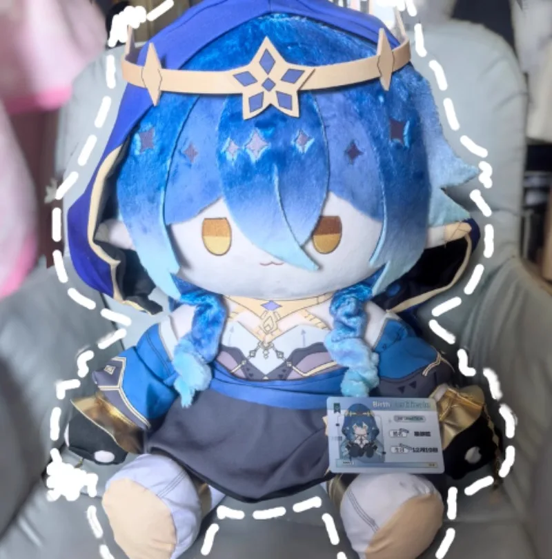 

Game Genshin Impact Anime Layla Doujin Plush Stuffed Cotton Doll Toys Cosplay Dress Up Figurine Plushie Pillow 40cm