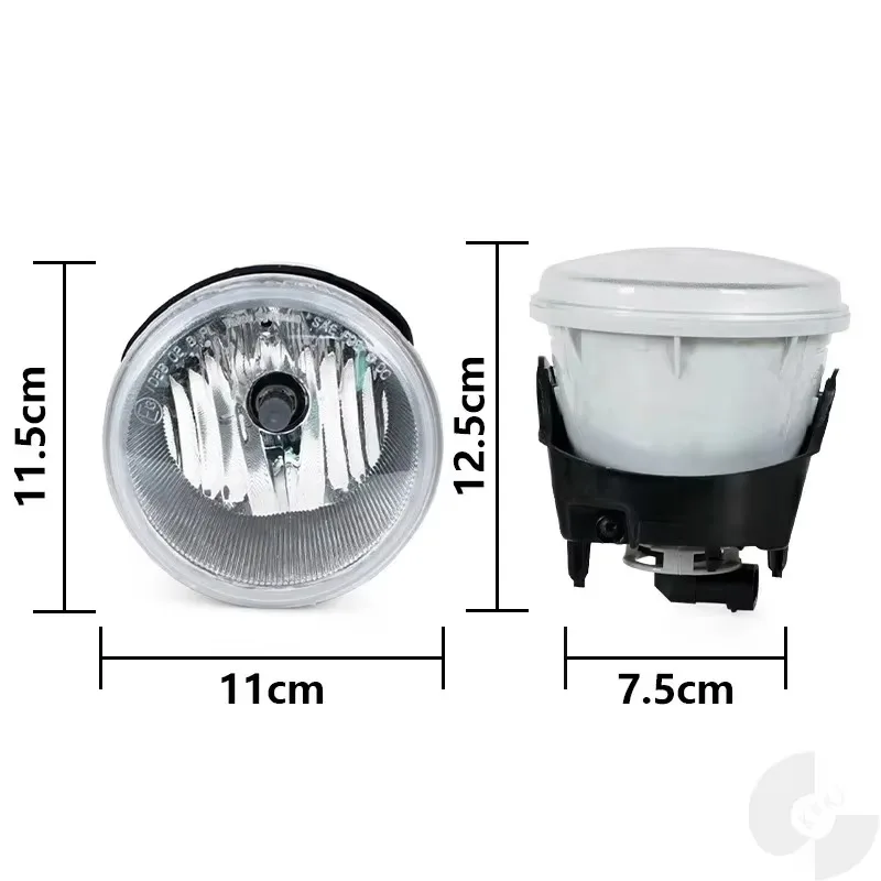 

Preemi 12V 42W (5.7L) for Chrysler 300C 2005 2006 2007 2008 2009 Car Front Fog Light Halogen Fog Lamp H10 4805858AA