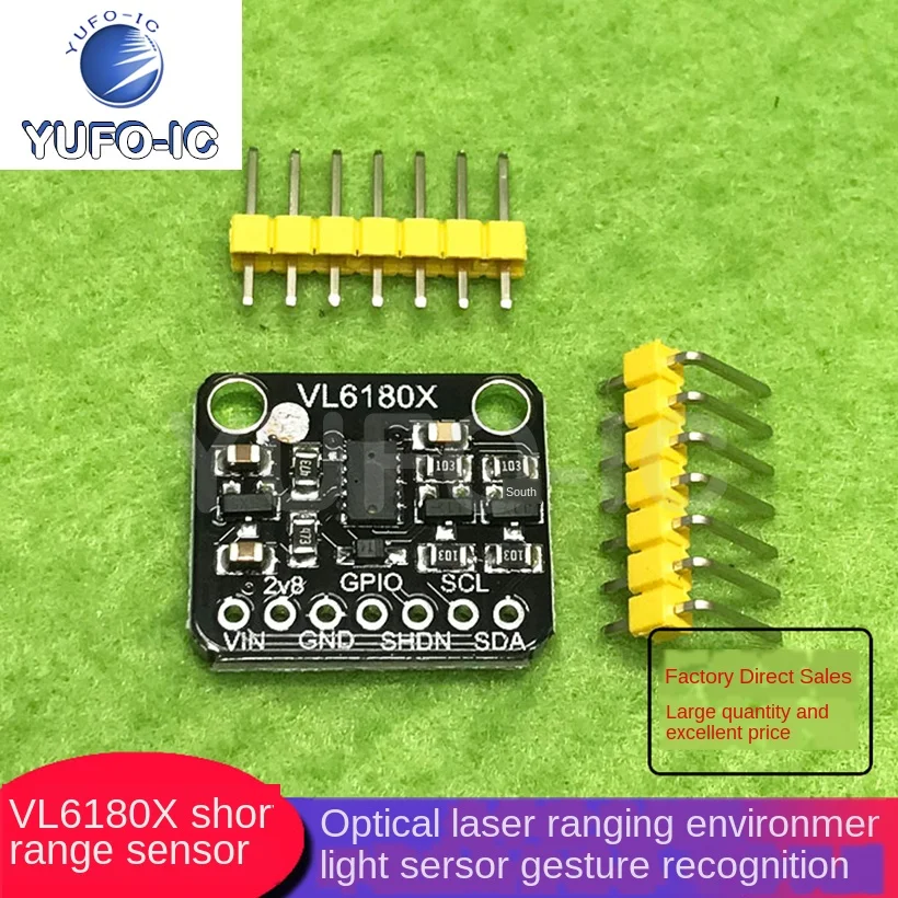 Free Ship 3pcs Vl6180x Close Range Sensor Optical Ranging Environment Light Sersor Gesture Recognition Development Board