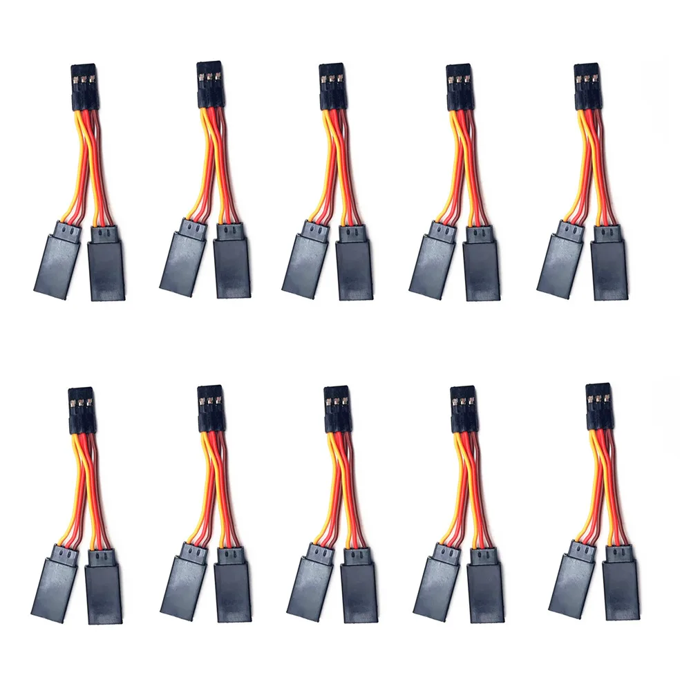 كابل مقسم طراز JR ، سلك تمديد لنماذج التحكم عن بعد ، سيارة ، طائرة ، طائرة هليكوبتر ، 7 ، سيرفو "سيرفو ، 1 ذكر إلى 2 أنثى ، 5 ، 10 #1