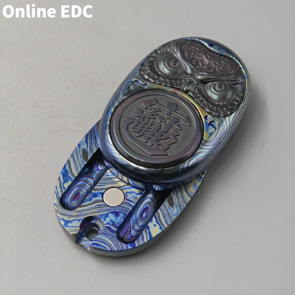 Brinquedos edc usados tkedc zircuti dharma slider fidget alívio do estresse brinquedo push slider brinquedos para adultos portátil mesa de escritório