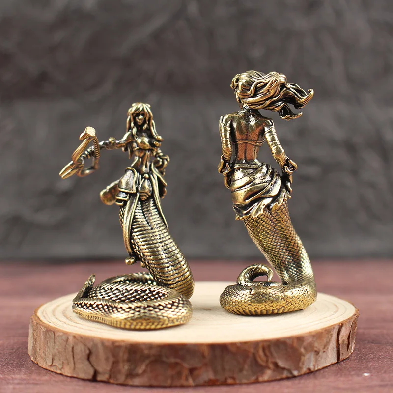 Medusa Sculpture Ancient Greek Snake Figure Home Decor Goddess Art Craft Home Office Desktop Decoration