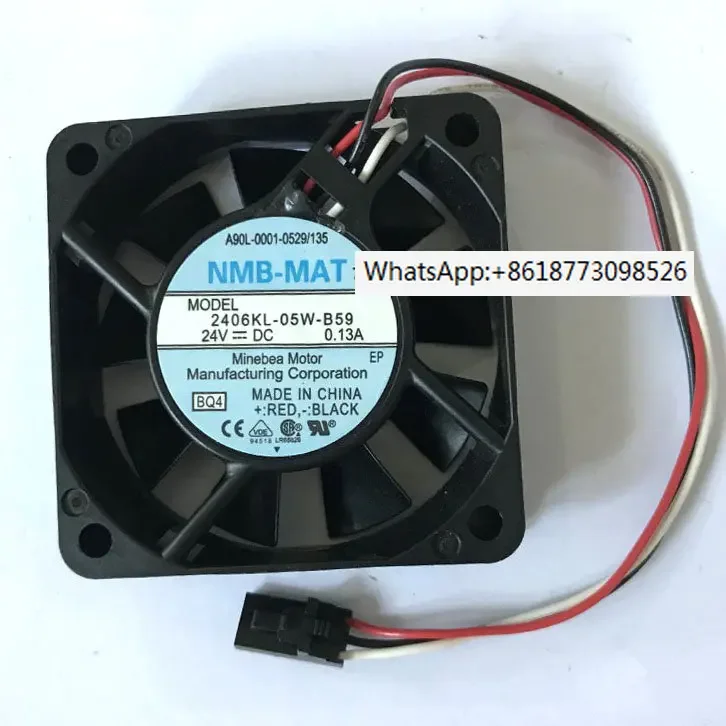 2PCS  2406KL-05W-B59/B50 Driver 24V Fan A90L-0001-0529/0506/135