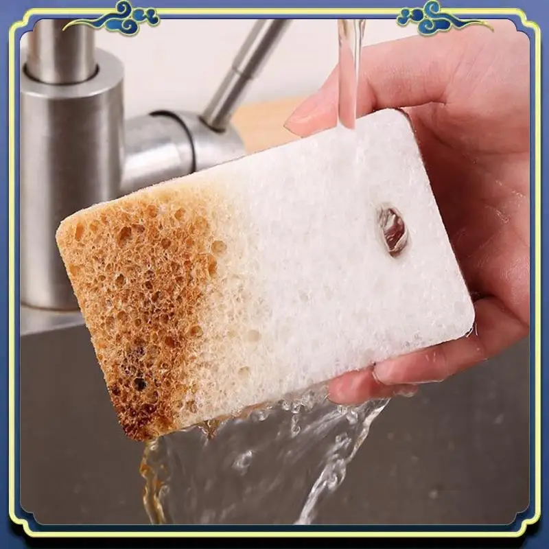 24PCS Kitchen Non-Scratch Cleaning Sponges For Dishes, Cellulose Sponges Safe On Non-Stick Cookware