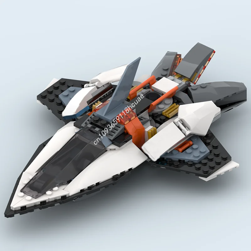 272 pçs moc interestelar modular atualização espaçoado modelo blocos de brinquedo construção diy presentes natal idéia educação tijolo