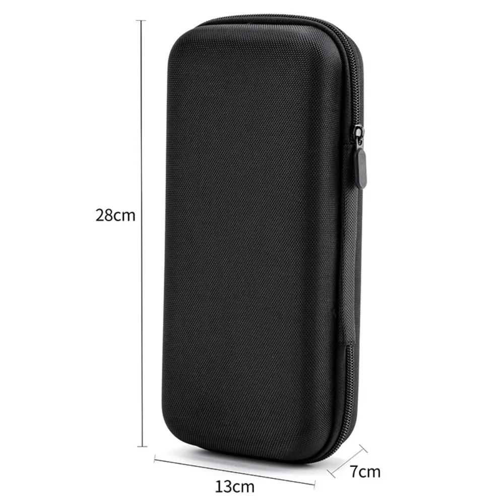 New Hard Shell EVA Storage Box Black Portable Pouch Carrying Bag Mini Zipper Earphone Case Charging Cable