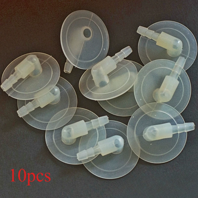 10PCS  Airbag nozzle TPU Massage  Inner airbag Interface Inflatable bag connector Tracheal TPU nozzle