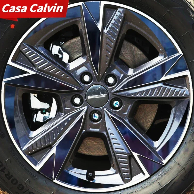 For Chery JETOUR DASHING Car Wheel Hub Stickers Modified Parts Accessories Exterior Decoration Waterproof Products Car Stickers For Chery JETOUR DASHING Car Wheel Hub Stickers Modified Parts Accessories Exterior Decoration Waterproof Products Car Stickers