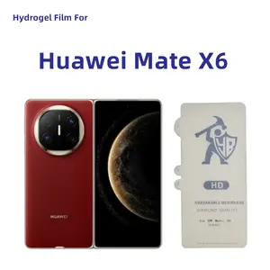 Bilashmart 3 Clear Hydrogel Film Huawei Mate X6 Screen Protector Huawei Mate X6 HD Protective Film Not Tempered Glass