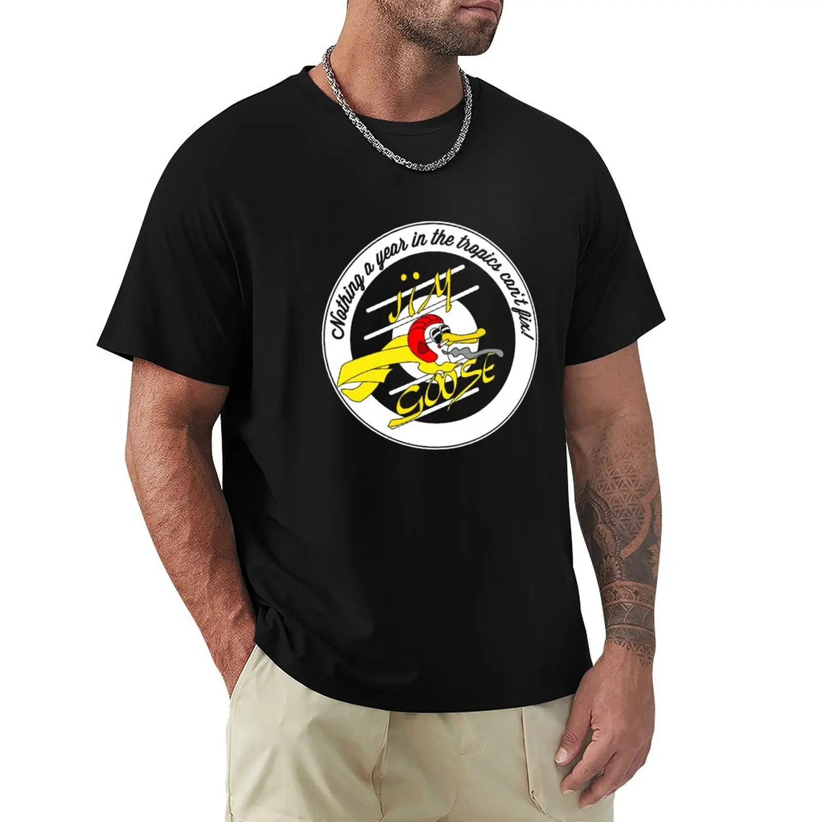 

Mad Max Inspired Jim Goose Tribute, Light Classic, Black, Good Idea T-Shirt Anti-Pilling Casual T-Shirt
