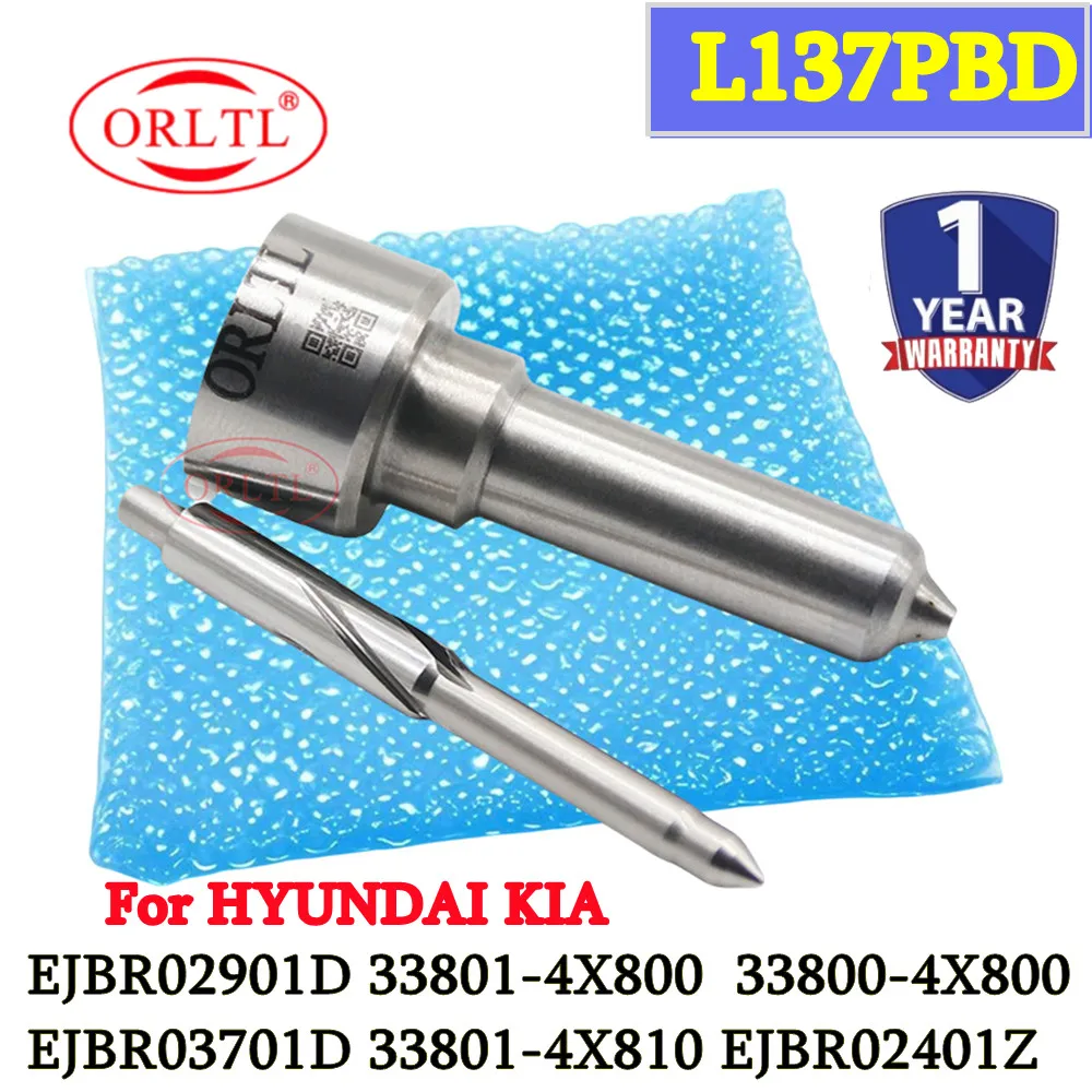 

ORLTL дизельная форсунка L137PBD L137PRD Топливо EJBR02901D EJBR03701D Для Hyundai/KIA EJBR02401Z 33801-4X800 33800-4X800