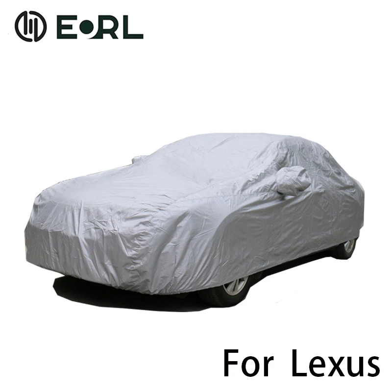 

Kayme Waterproof full car covers sun dust Rain protection car cover auto suv protective for lexus is250 es ls gs rx300 gx ct200